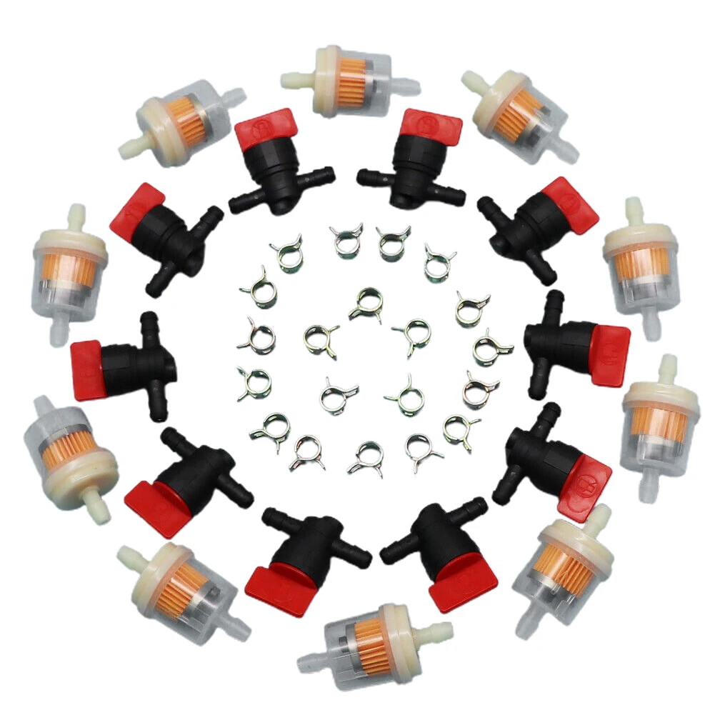 

Lawn Mower Parts Fuel Filters 1/4\\\" In Line 5056 5056D 5056K 54-3150 691035 For Many Mowers For Toro Wheel Horse