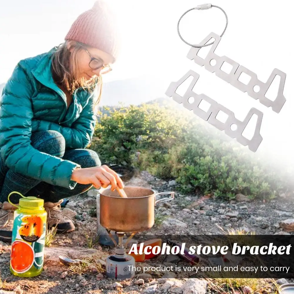 Удобный в переноске кронштейн для плиты компактная Легкая стойка спиртовой