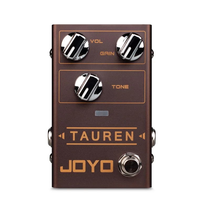 

JOYO R-01 Tauren, Эффект педали Overdrive, Эффект педали с высоким коэффициентом усиления для электрогитары, педаль перегрузки, Запчасти и аксессуары для гитары