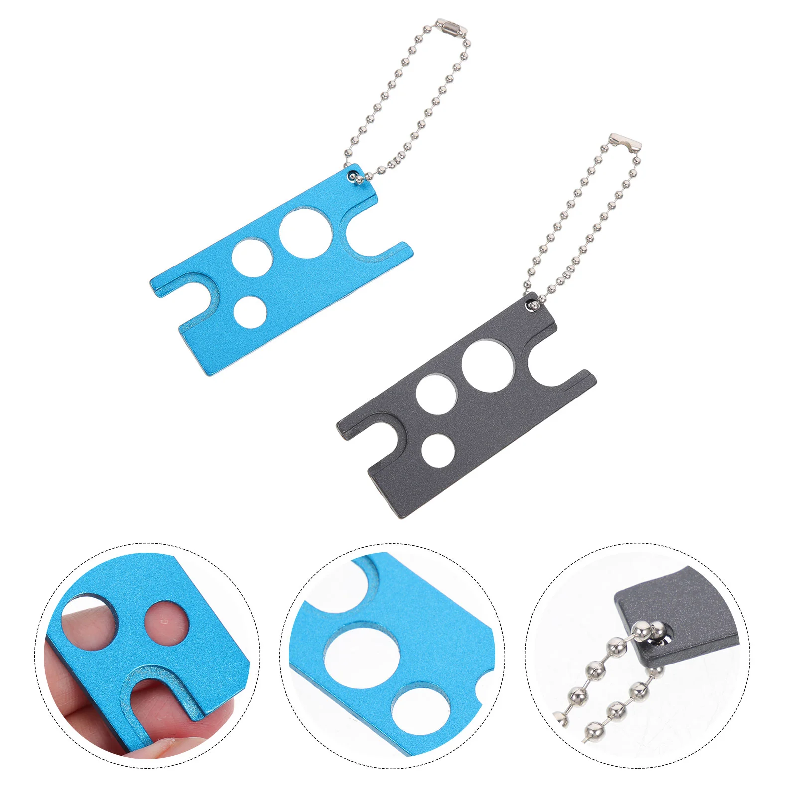 

Extend Tops Removal Tool Corkscrew Universal Caps Remover Accessory Stainless Steel Keychain