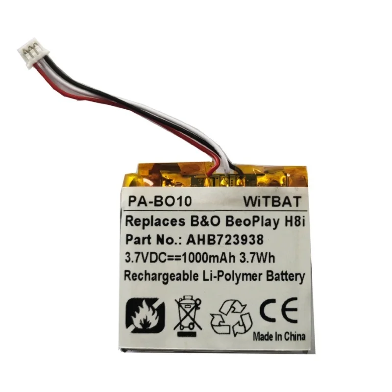 Новая батарея для B & O Bang & Olufsen Beoplay E8 TWS, гарнитура 2018,H95,H8i,HX, портал, гарнитура 2 3,7 в, Замена аккумулятора