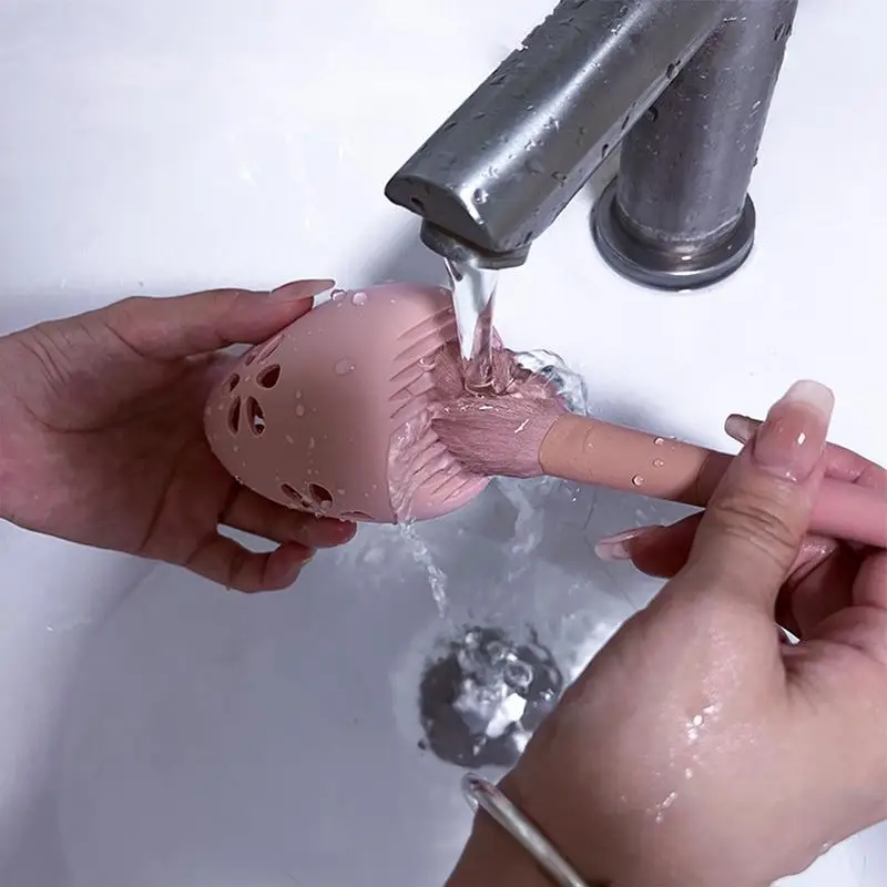 Красота губка держатель Путешествия Макияж Яйцо хранения силиконовая красота с