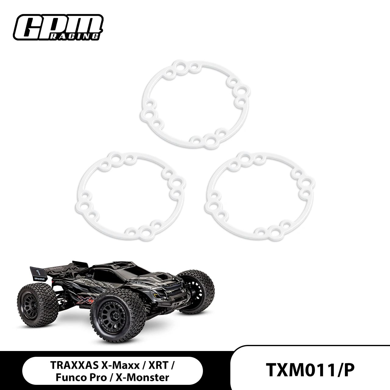 Фото Прокладка корпуса дифференциала GPM для 77086-4 TRAXXAS 1/5 X-MAXX 1/6 XRT 8S 7781 №1