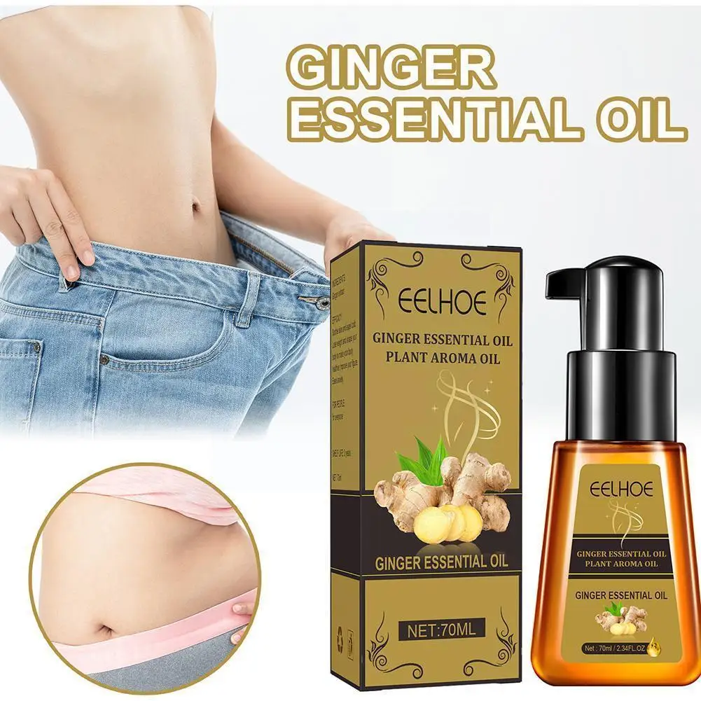 

Slimming Ginger Oil Detox Ginger Oil Belly Button Stomach 70ml Ginger Massage Anti-cellulite Healthy Oil Massage Oil F4v0