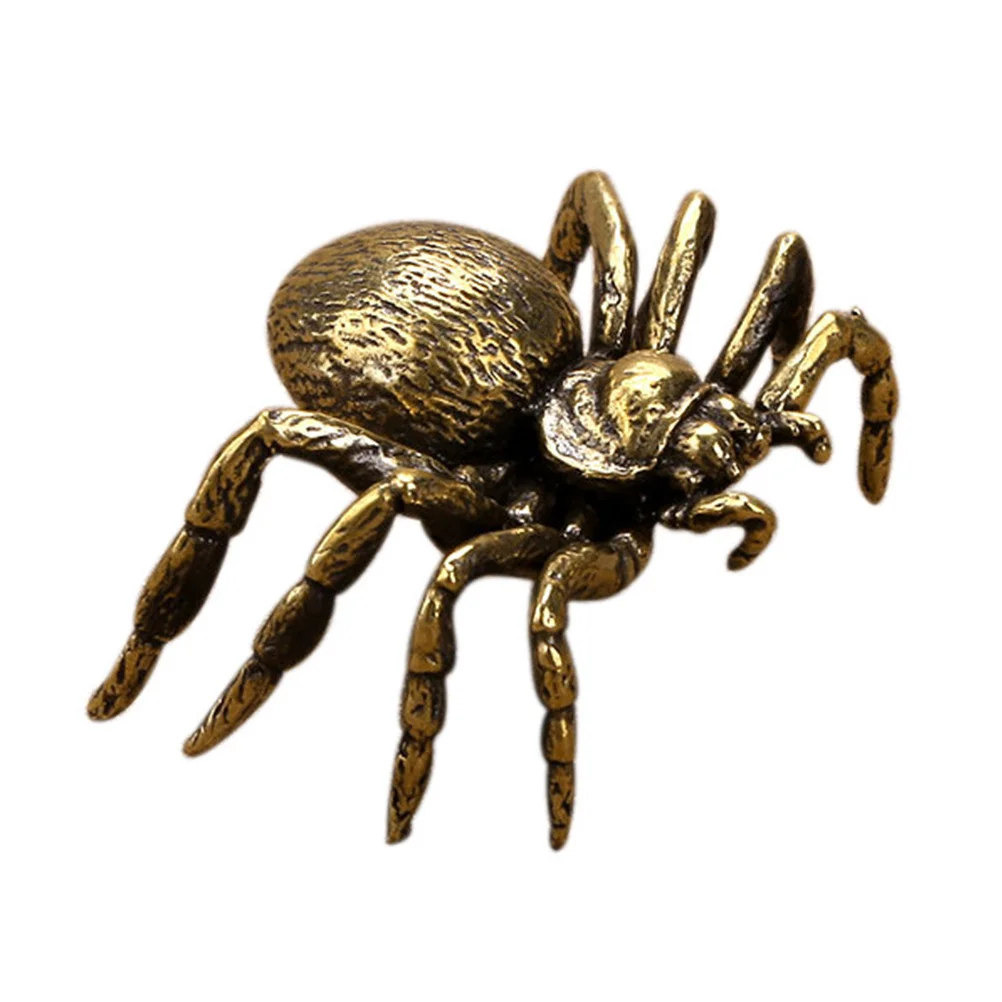 

1pc Spider Decorative Figures Housewarming Gift Chinese Fengshui Statue