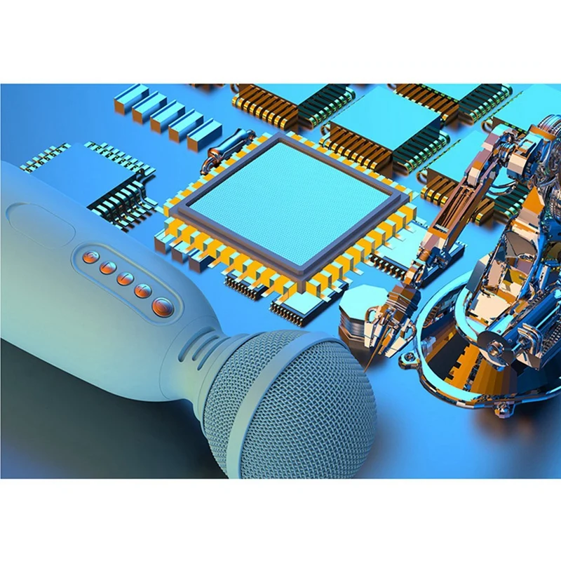 Bluetooth-микрофон для караоке детский ручной микрофон встроенный |