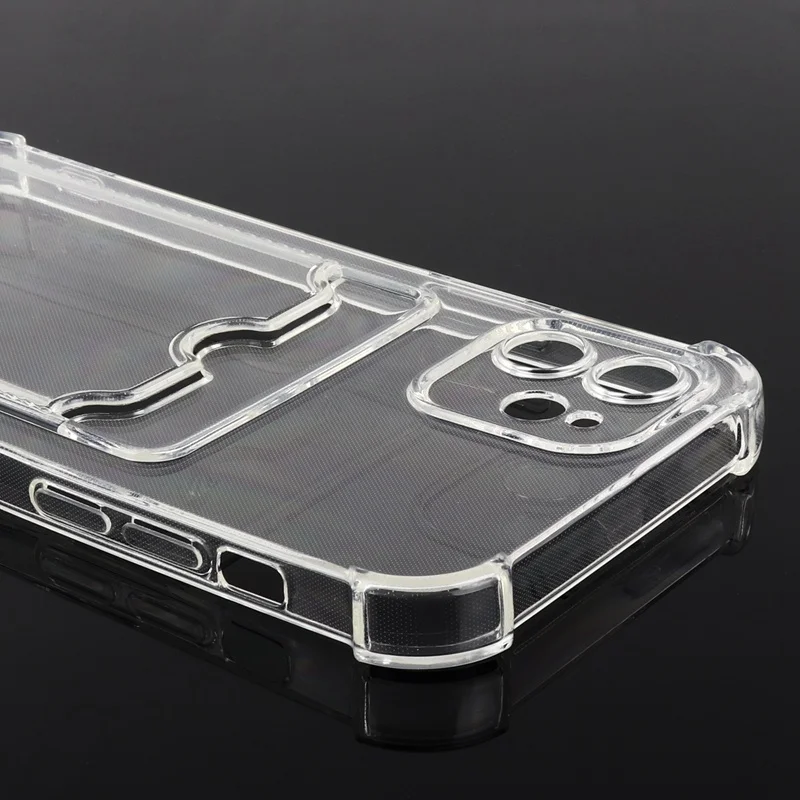 Soft TPU Full Case For Iphone 13 12 11 PRO MAX 7 8 SE 2020 Case With card holder Back Case Cover For iphone 12 PRO Phone Case
