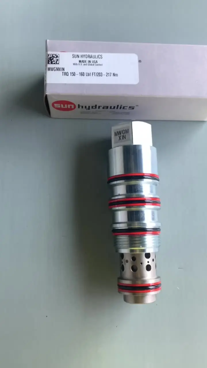 

MWGM-XIN MWGMXIN MWGM XIN SUN hydraulics original cartridge valve Vented, balanced, load control valve SCREW IN CARTRIDGES STOCK
