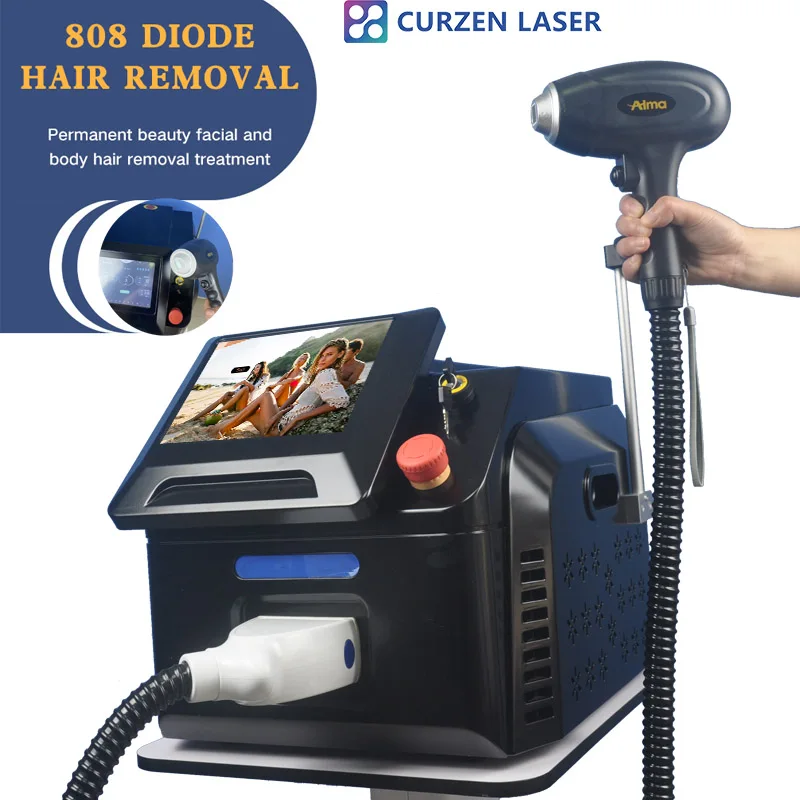 Новейший диодный лазер 808 нм ледяной Платиновый машина для удаления волос цена |