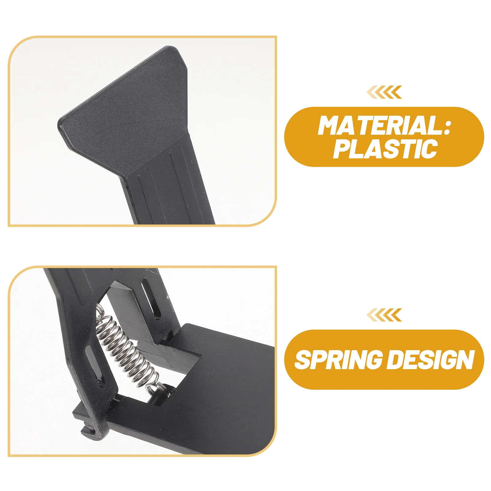 6 шт. универсальный кошелек с зажимом для денежного ящика специальный (черный)