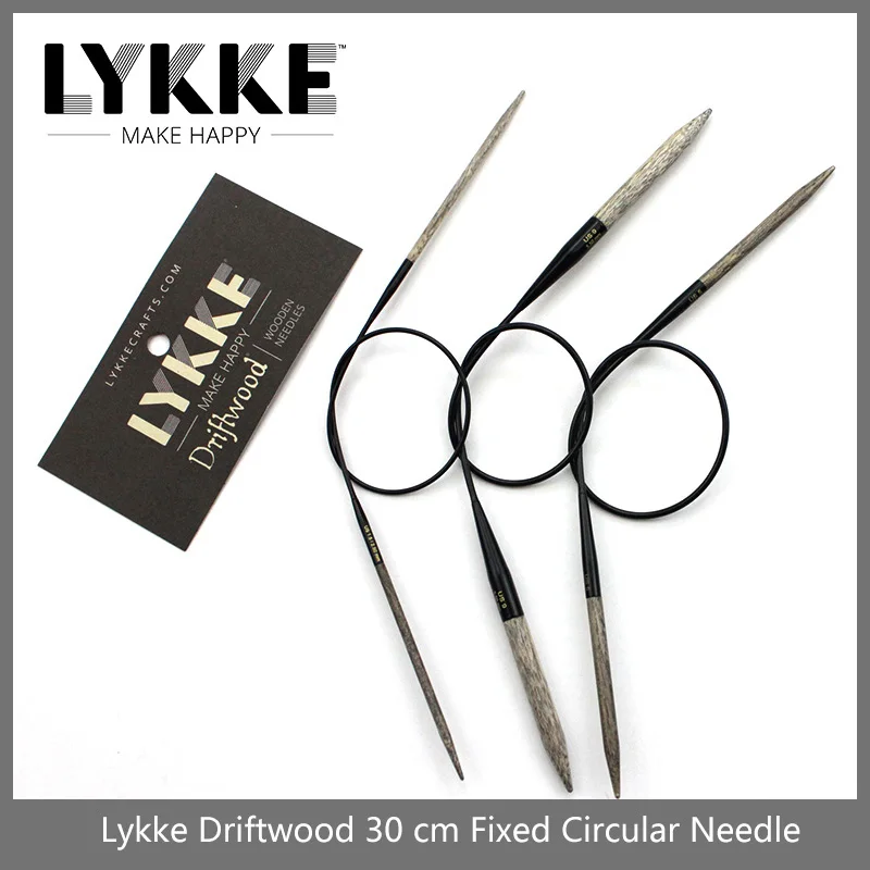 Фиксированная круглая игла LYKKE Driftwood 30 см 1 шт.