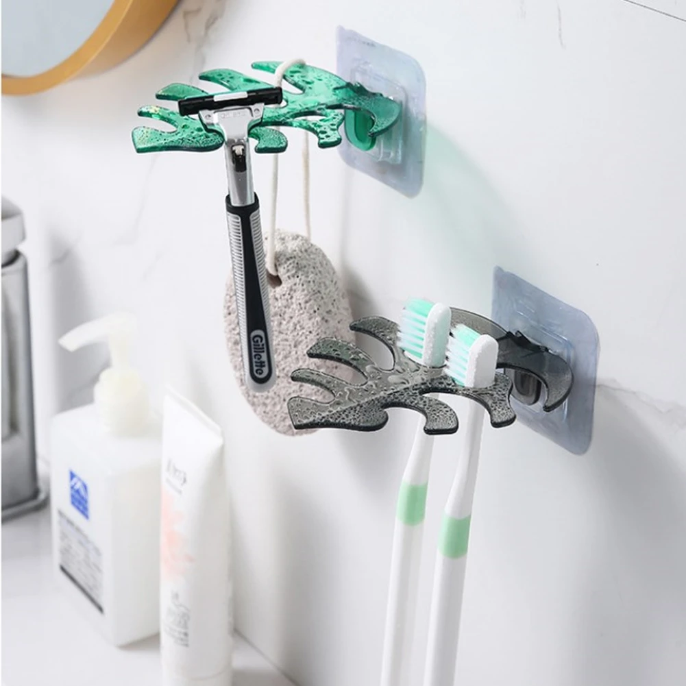 

Multifunction Bathroom Storage Hook Bath Ball Ring Hair Hoop Jewelry Toothbrush Small Objects Punchfrees Finishing Hanger