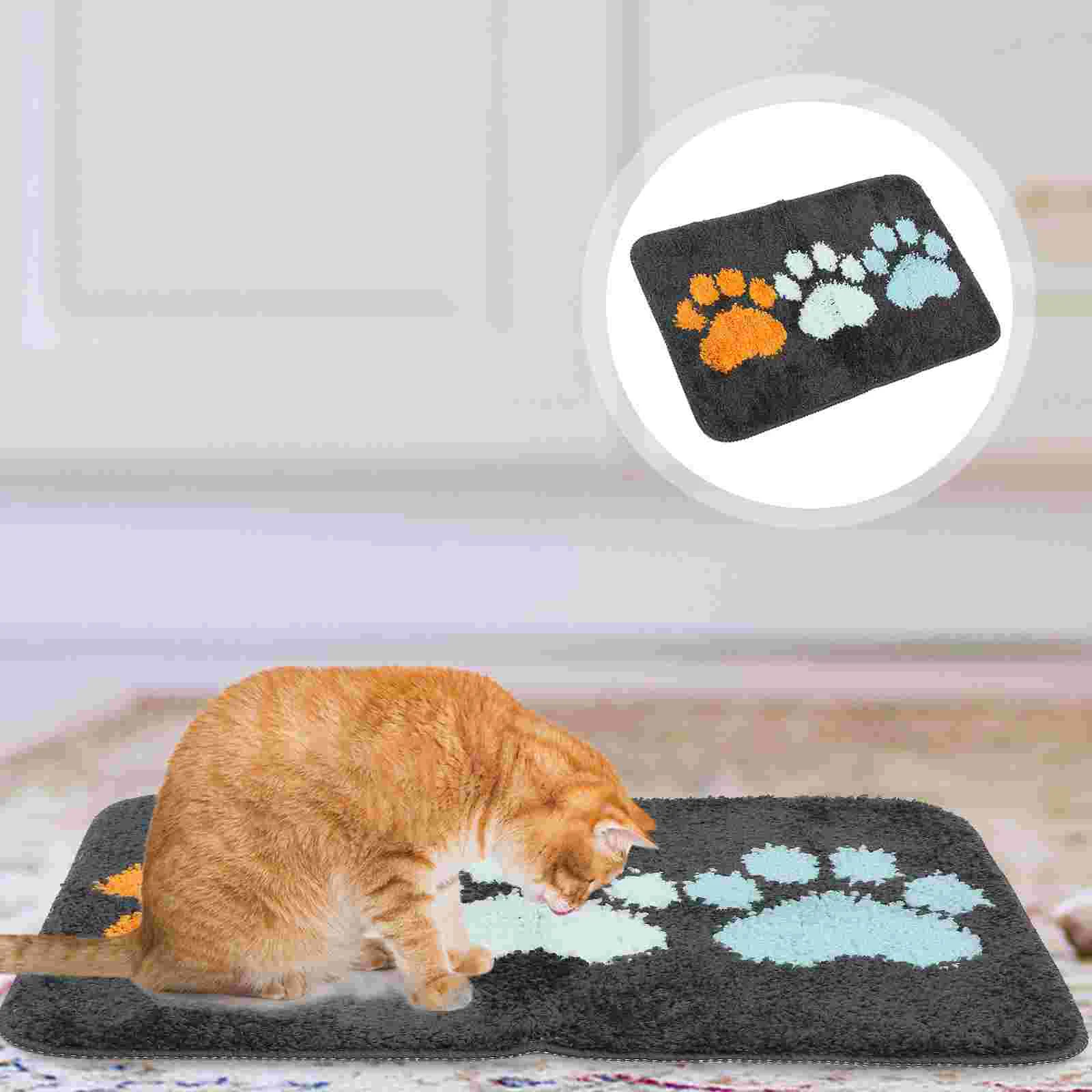 

Floor Cushion Absorbent Bath Mat Anti-Skid Bath Rug Water Absorbent Bath Rug Floor Rug Household Bathroom Rug