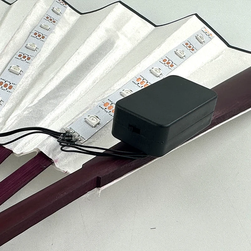 Яркий светящийся веер с дистанционным управлением яркий свадебные аксессуары