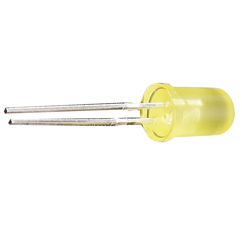 

New 1000PCS LED F5/5Mm In-Line Yellow LED Lamp Beads