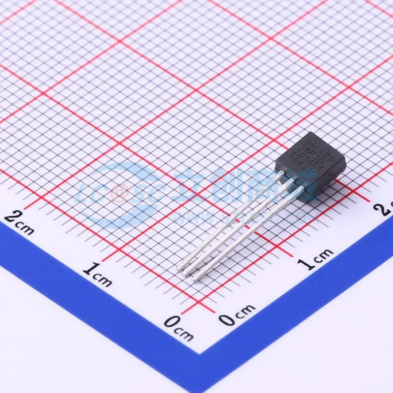 

1 PCS/LOTE DS18B20+ DS18B20 18B20 TO-92 100% New and Original IC chip integrated circuit