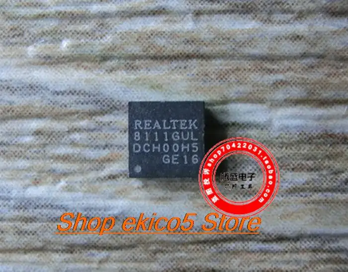 

5pieces Original stockREALTEK 8111GUL RTL8111GUL-CGT QFN-32