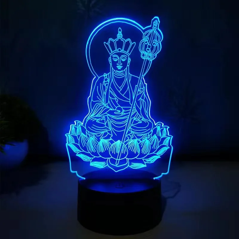 

Buddha LED Night Lights USB 7 Colors ChangingTouch Remote Control 3D Desk Table Lamp Children Birthday Gift Toys Home Decor