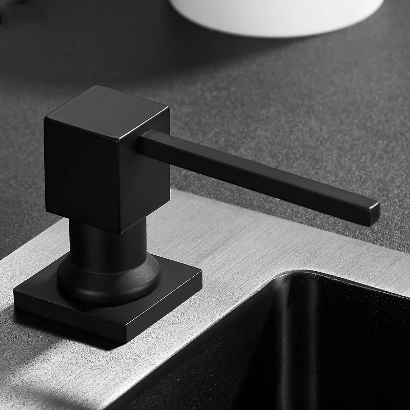 

Черный кухонный дозатор для мыла, бутылка для жидкого мыла, дозатор для мыла из нержавеющей стали, дозатор жидкого мыла для рук, насосы