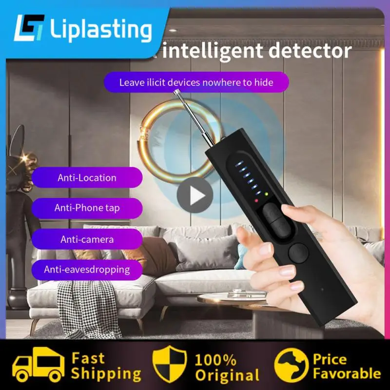 

New Mini Bug Finder Rf Locator Gps Tracker Portable Anti-candid Eavesdropping Detector Tracker Finder Led Infrared Scanning