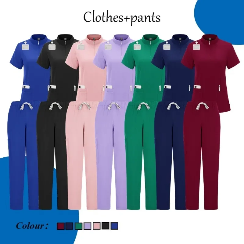 Фото Uniforme Clinique, Costume De Gommage À La Mode, Uniforme D' Rheinpital Niaahinn, Haut Médical, Pantalon, Uniforme D'infirmière №1