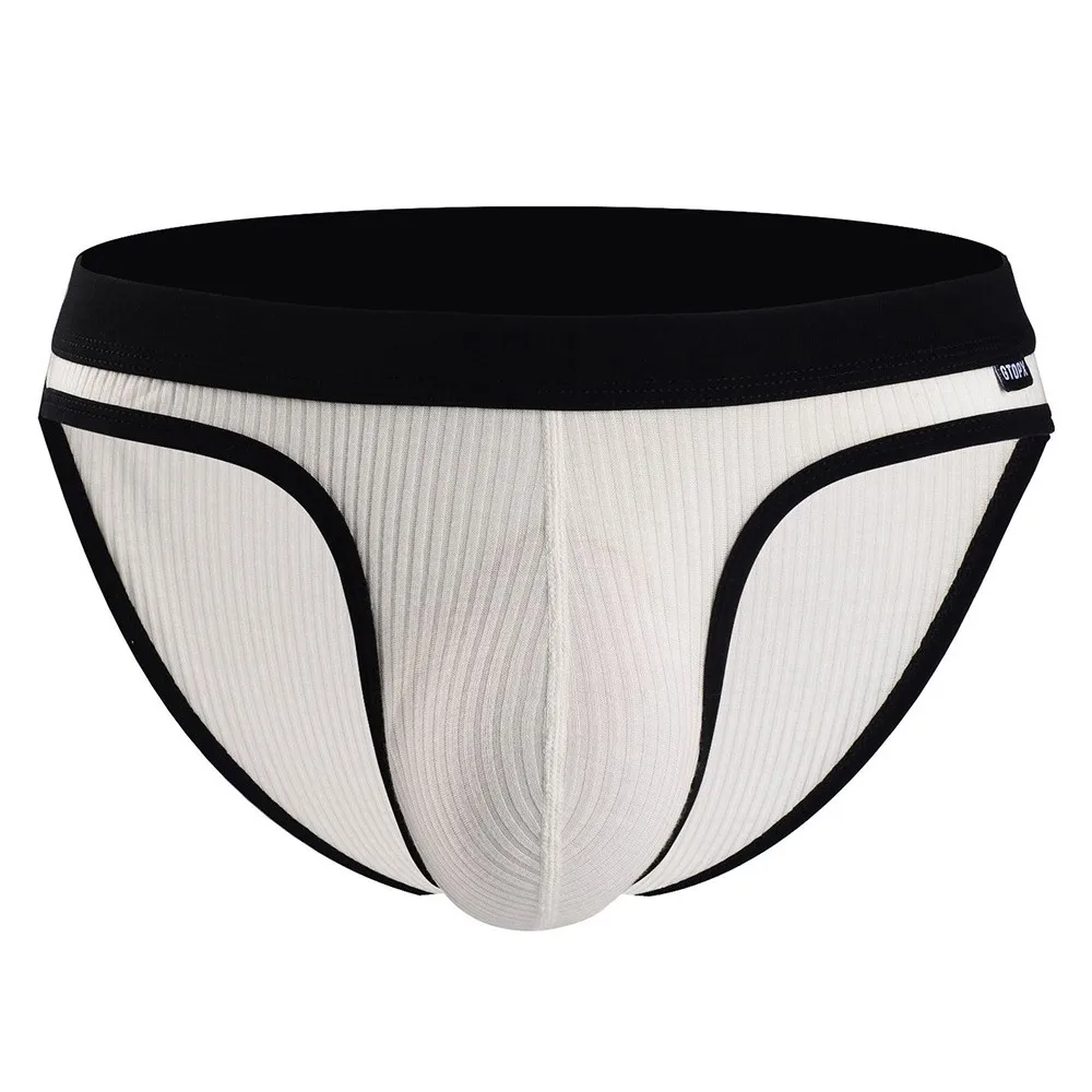 

Men's Sexy Bulge Pouch Briefs Underwear Breathable Underpants Sports Trunks Male Comfortable Shorts Bottom Sleepware Panties New