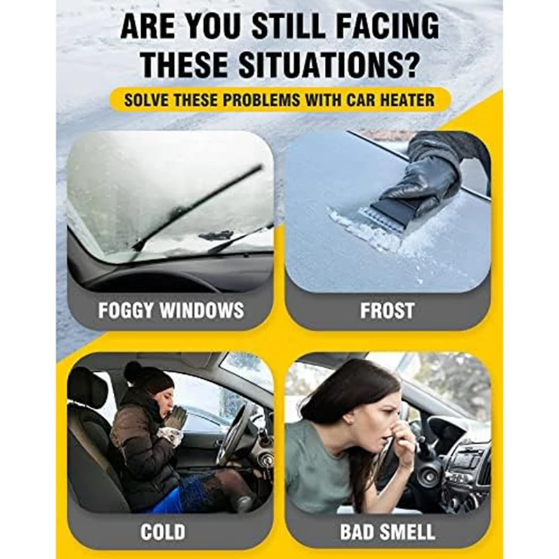 Автомобильный нагреватель портативный автомобильный дезактиватель ветрового
