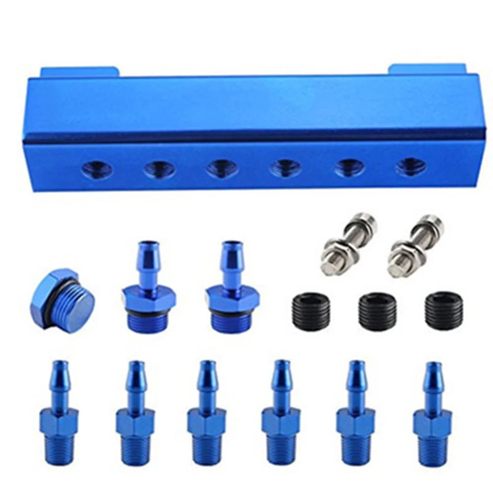 Для BMW 1/8 &quotNPT 6 Port набор коллектора Fit Turbo Boost впускной коллектор