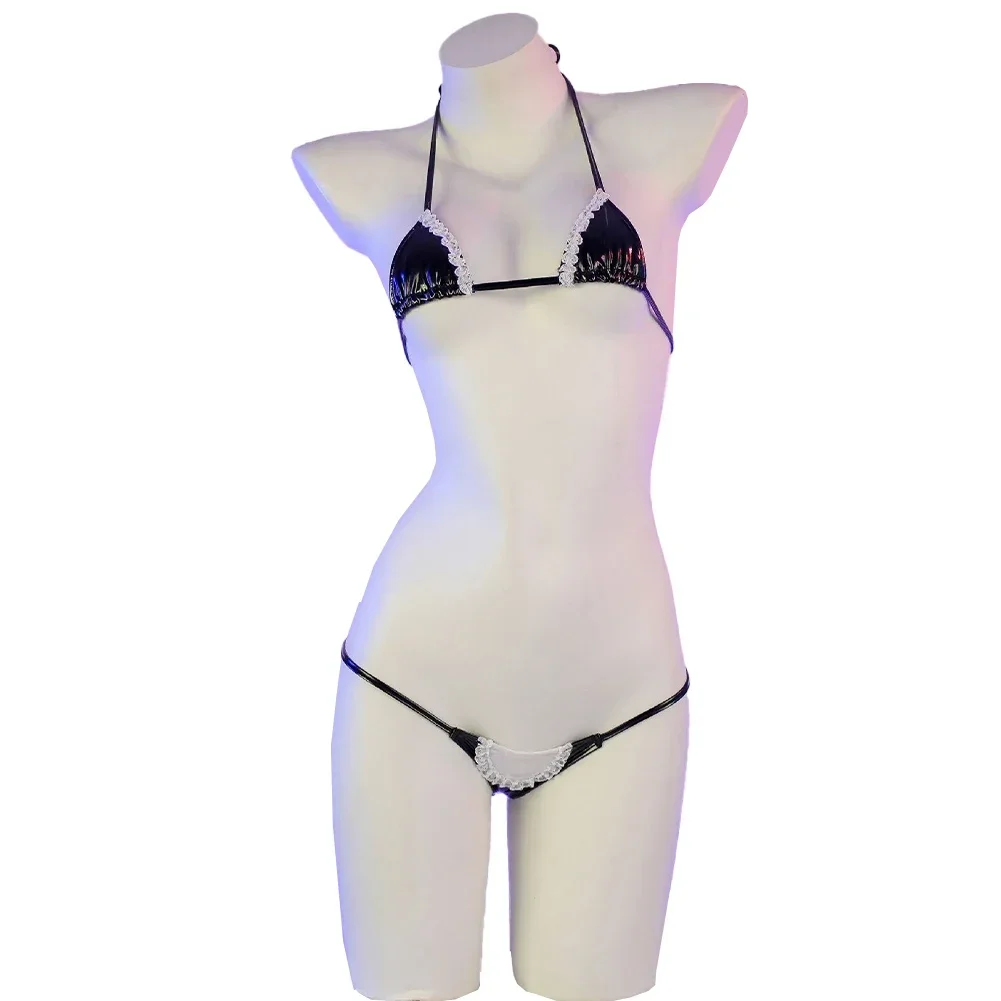 Женский эротический мини-костюм бикини сексуальная горячая девушка милая