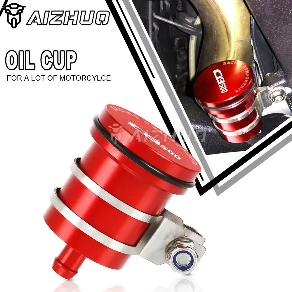 

For Honda CB500 CB500F CB500X CBR500R CB CBR 500F 500X 500R Motorcycle Brake Fluid Reservoir Clutch Cylinder Tank Oil Fluid Cup