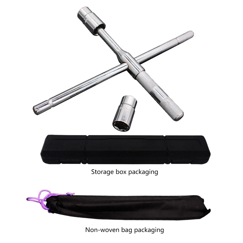 

17-23mm Cross Retractable Auto Tire Change Socket Wrench Labour Saving Wheel