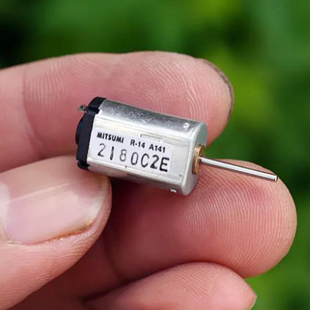 5 шт. Mitsumi Flat Precision M20 микроэлектрический двигатель постоянного тока 3 7 В 6 21000 об/мин