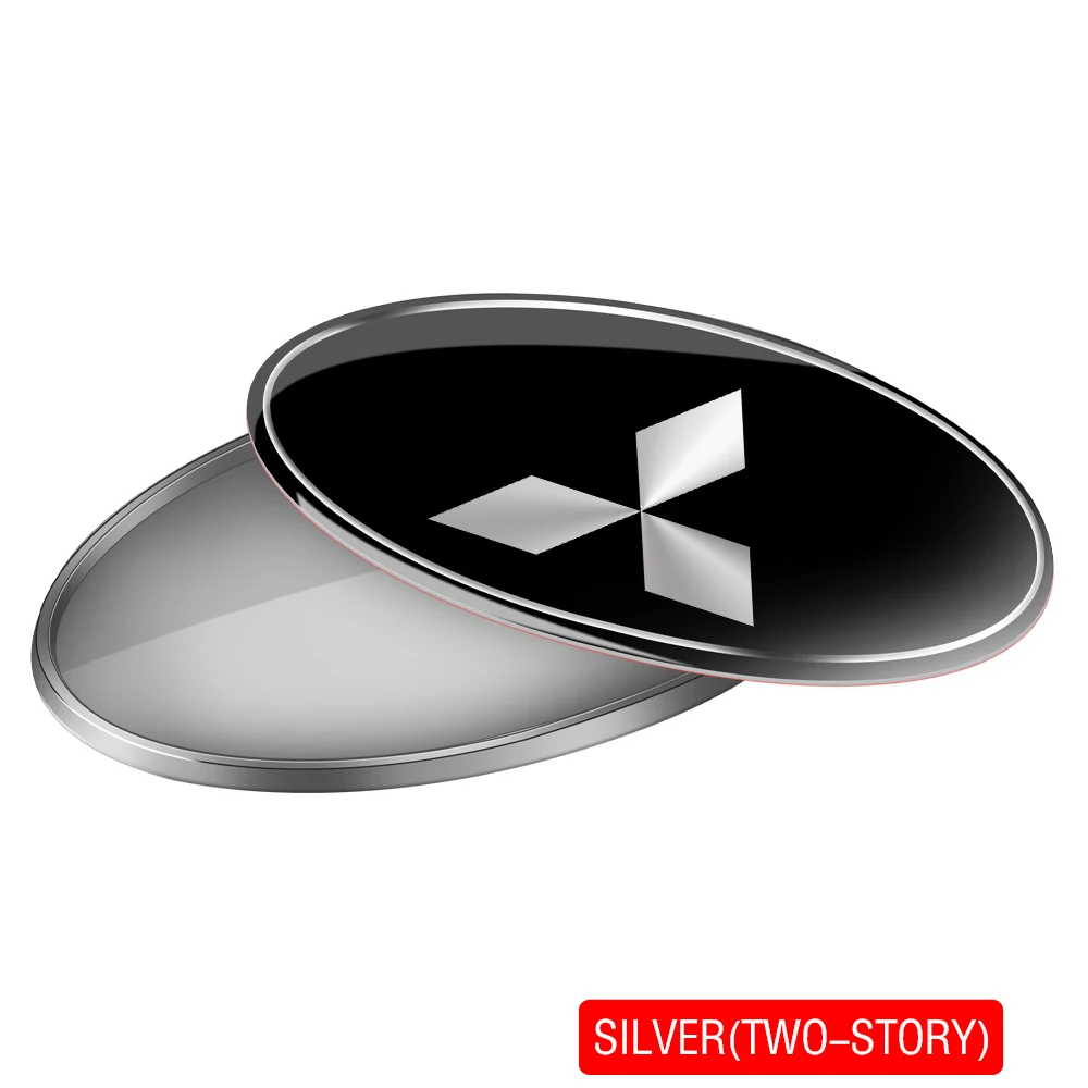 

Металлическая 3d-эмблема кузова автомобиля из цинкового сплава, значок, внешние декоративные креативные наклейки для Mitsubishi Outlander Pajero Lancer