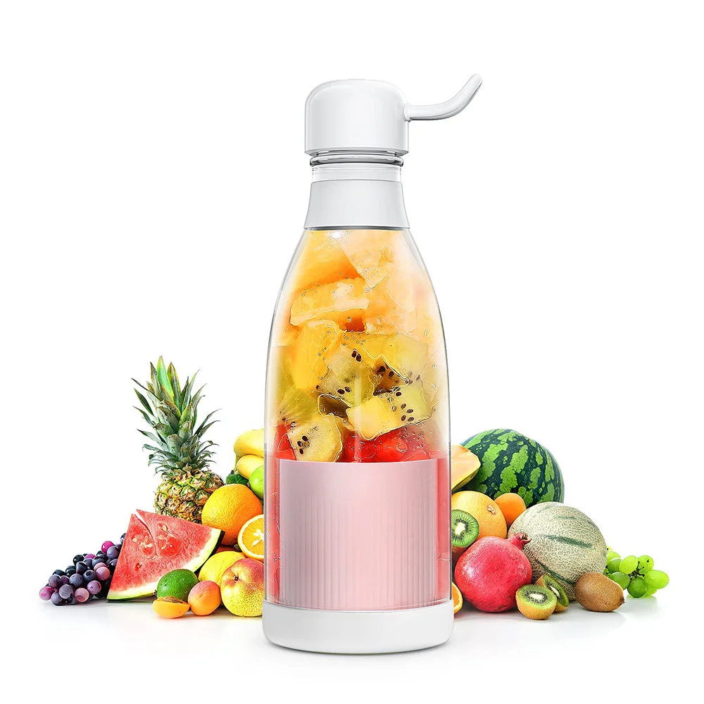 

Rechargeable Electric Juicer Blunder 8 Blade Portable Blender Bottle Fruit Mini Portable Mixer Cup 300Ml Smoothie Blender 30020