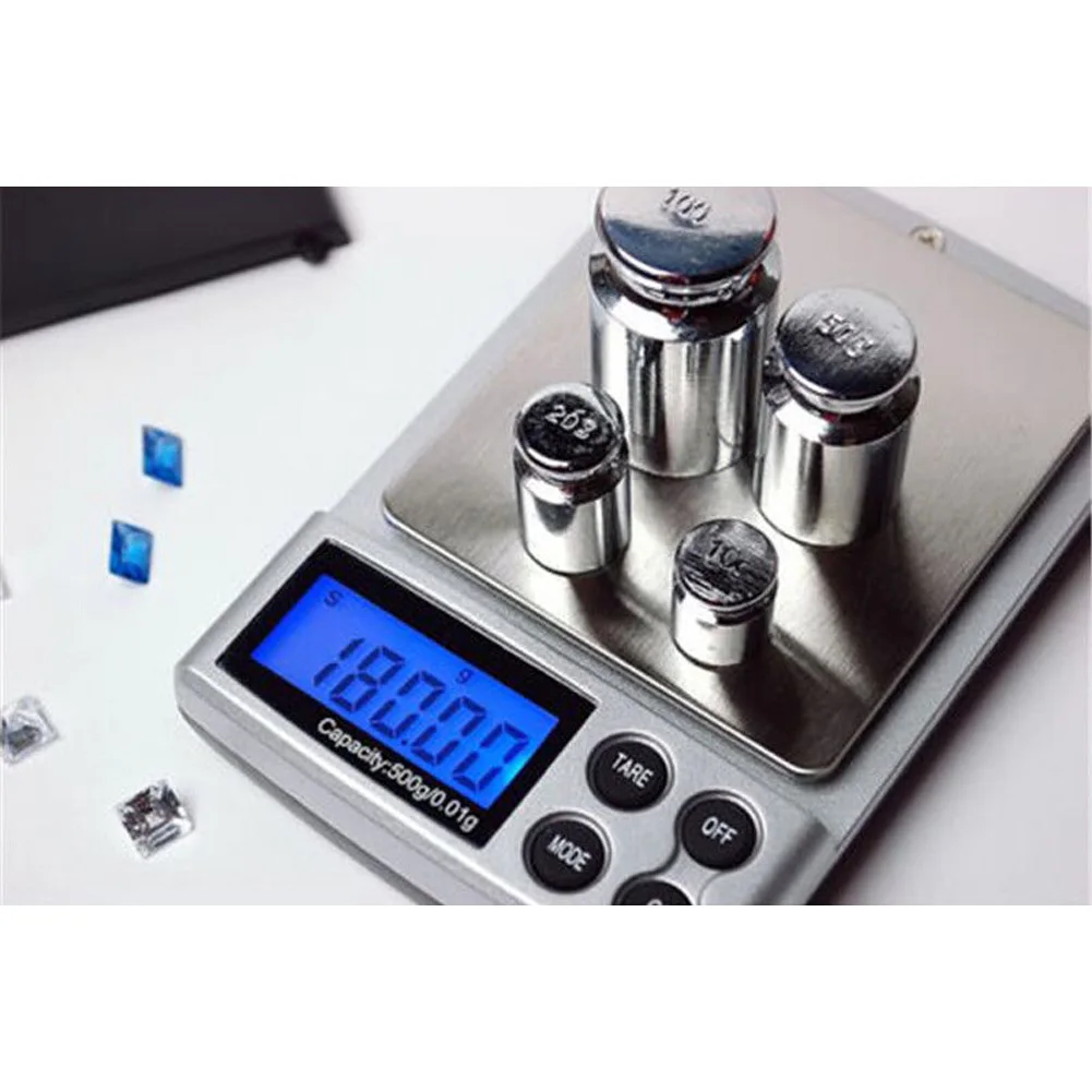 500 г x 0 01 цифровые карманные весы золото серебро ювелирные изделия весовой