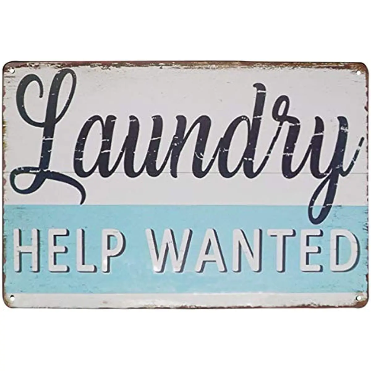 

Laundry Help Wanted Vintage Farmhouse Laundry Room Sign Country Wall Decor Wash Room Signs Wall Home Decor Art Signs 8X12Inch