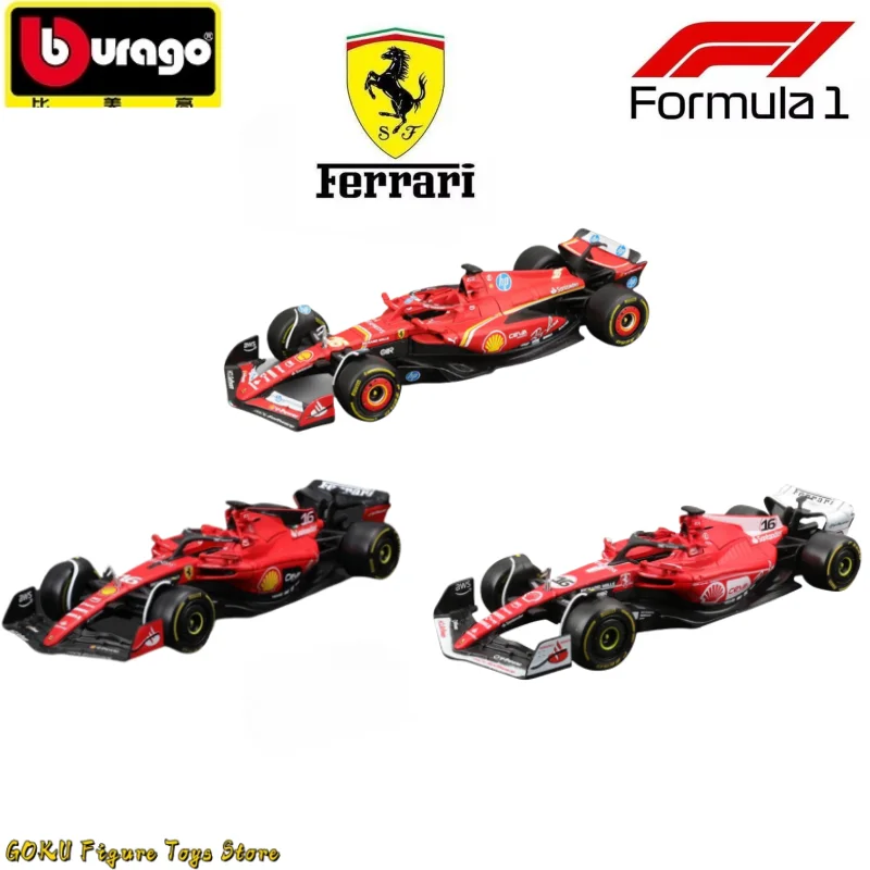 Bburago F1 1:43 Ferrari SF-24 SF-23 Monza Las Vegas версия миниатюрная литая под давлением модель из