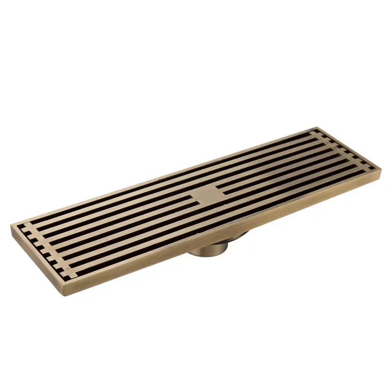 Слив для душа слив пола в ванной комнате квадратный с защитой от запаха 30*8