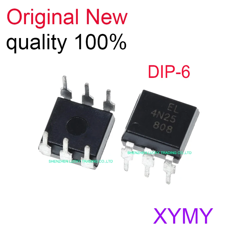 

10 шт./лот новый оригинальный EL4N25 4N25 DIP-6 в наличии