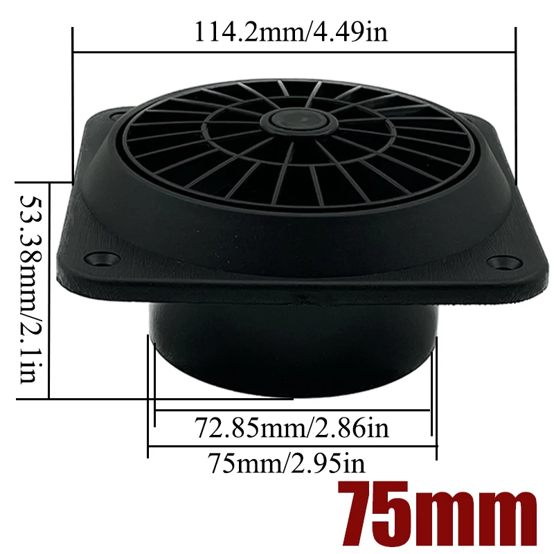 

75 мм воздушный дизельный нагреватель 0,8/1/2/3 м, воздуховод, трубка, шланг, вентиляционное отверстие, выпускной соединитель для Webasto Eberspaecher