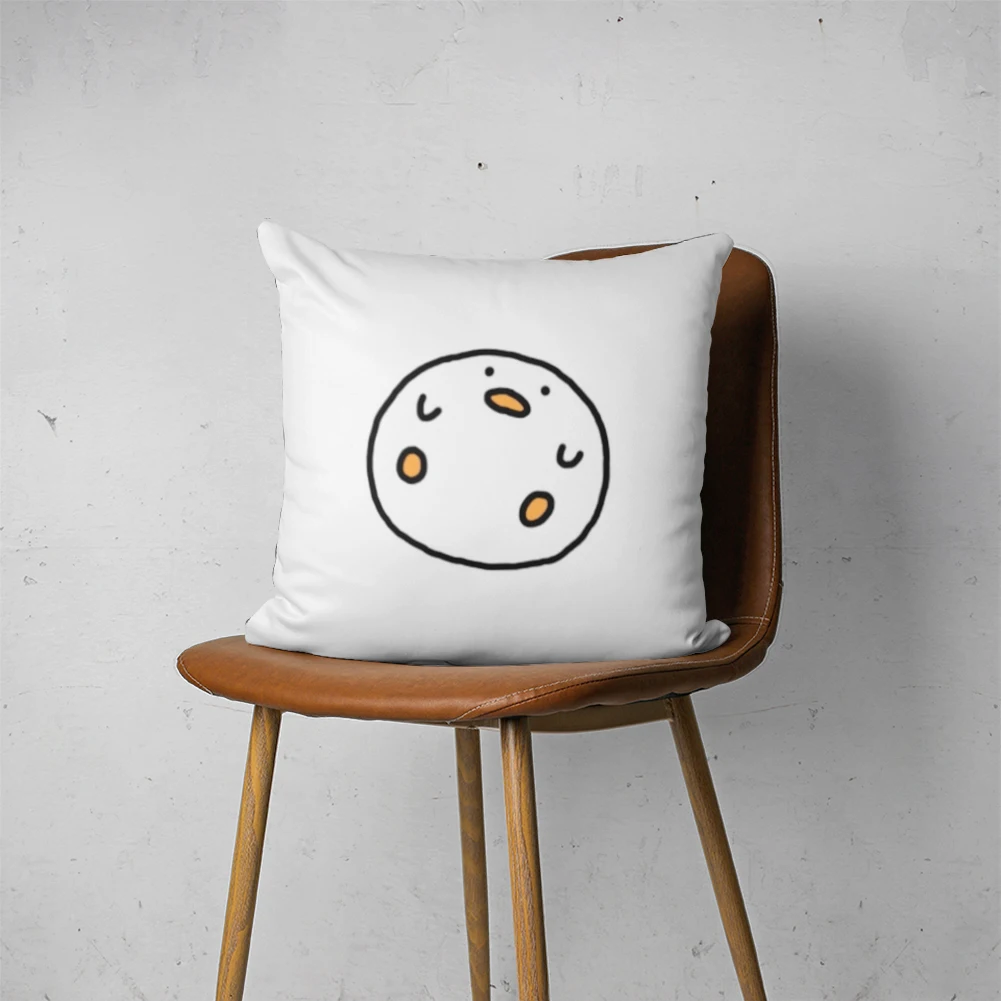 

FROG PILLOW 022 Customizable Bedroom Bed Sofa Hotel Car Lumbar Pillow Fashion Decorative Pillow Cover