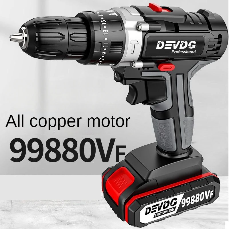 Дрель ударная аккумуляторная с литиевым аккумулятором, 12 В/16,8 в