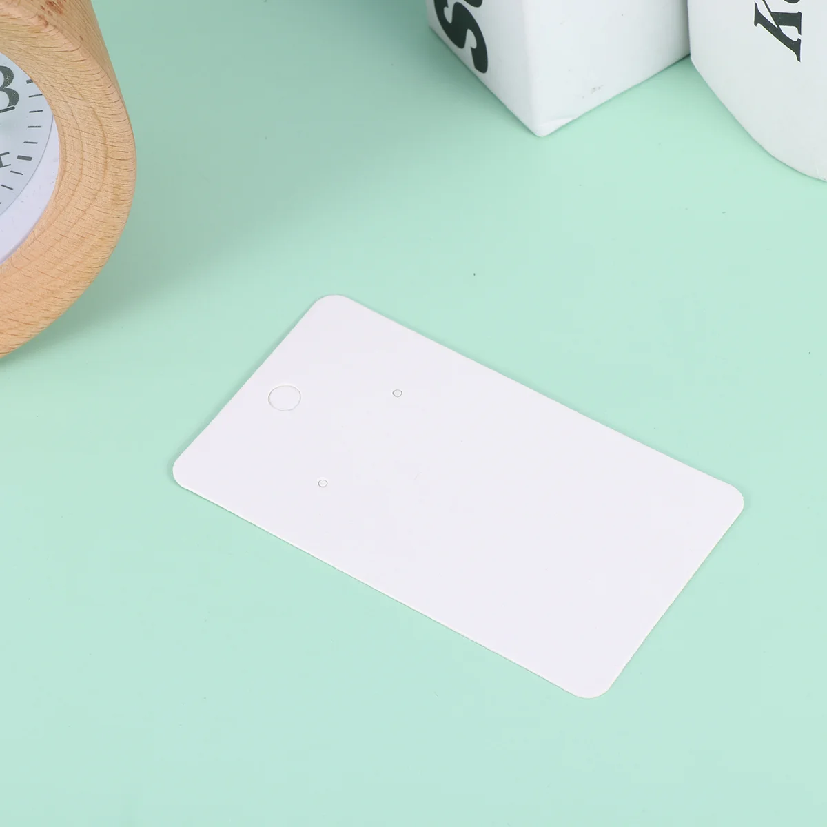 200 шт. подставки для сережек креативные бирки карты-гвоздики джемпер