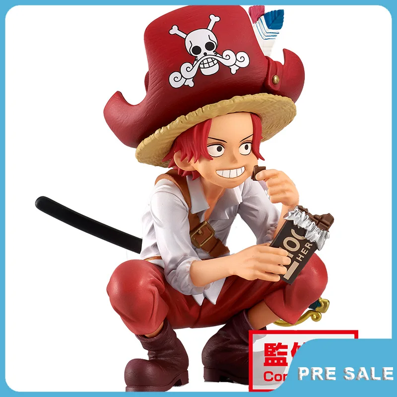 

9Cm Pre Sale Anime Shanks One Piece Action Figure Original Hand-Made Peripherals Collection Pvc Model Toys Gifts for Kids