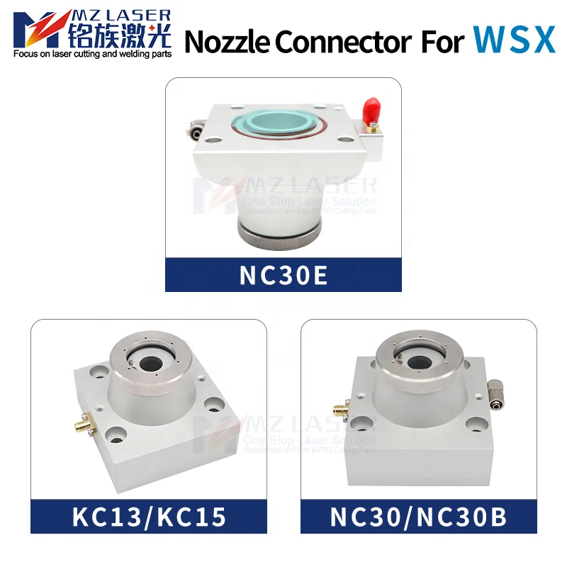 Коннектор сопла Mingla ser La для WSX NC30 NC30B KC1315 NC60 NC62 SW15 SW20A волоконная режущая головка