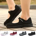 Прогулочная обувь для женщин; Дышащие модные кроссовки; Сетчатые Повседневная легкая обувь