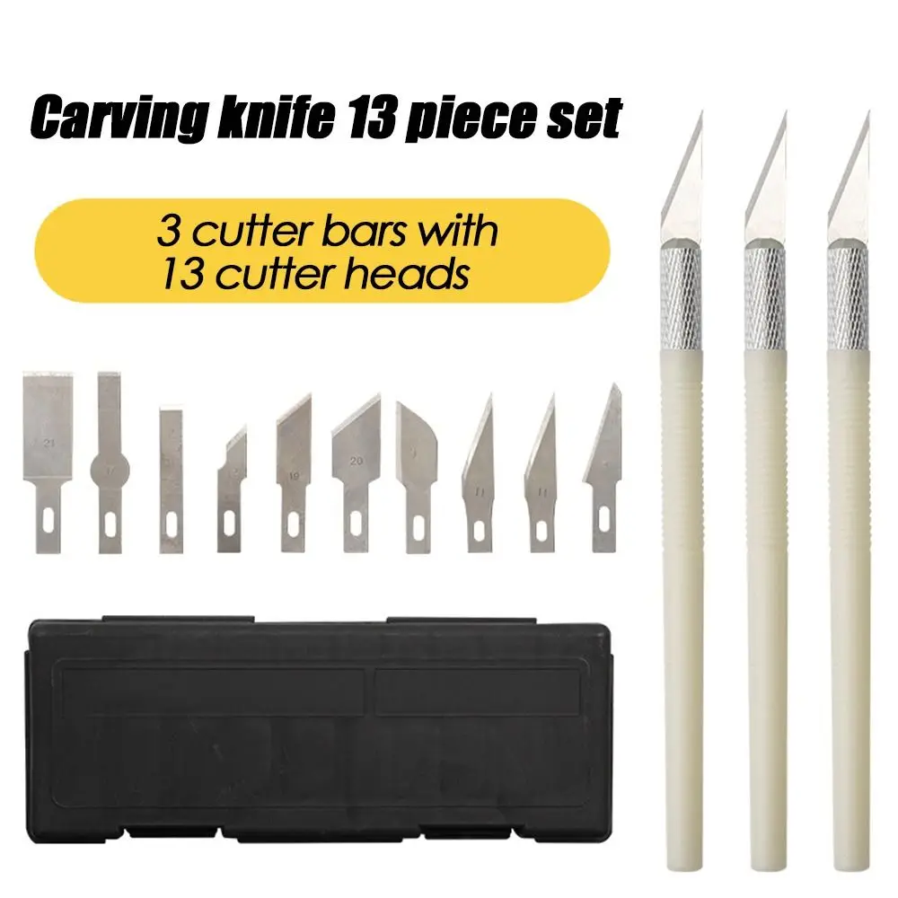 

13 шт./набор, металлический Скальпель с 1 лезвием