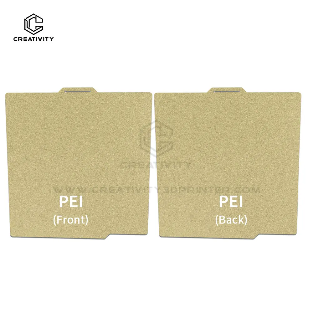 257x257 Текстурированная рабочая пластина PEI для BambuLabx1 X1C P1P Двусторонняя наклейка с