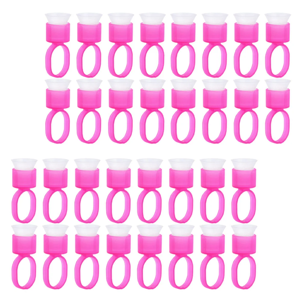 

50 шт., держатель для клея для ресниц