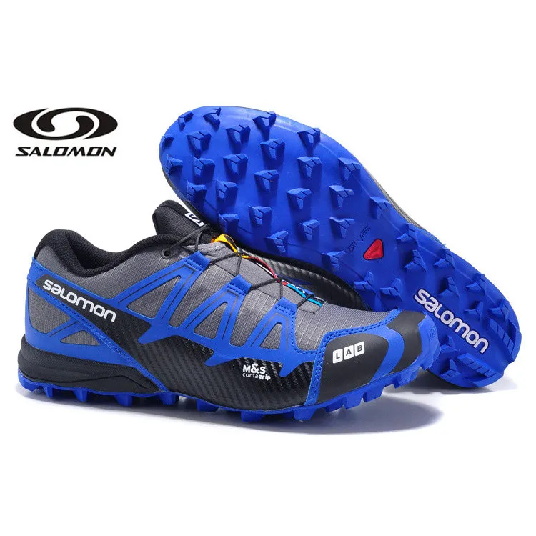 Free Shipping  Air hot sale 90 Mesh  87 Salomon Speed Cross 3 CS Outdoor Shoes  Breathable Man Athletics Male Running Shoes